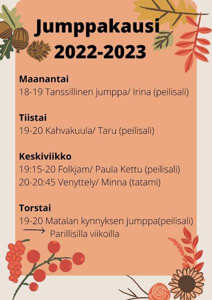 JUMPPAKAUSI 2022-2023