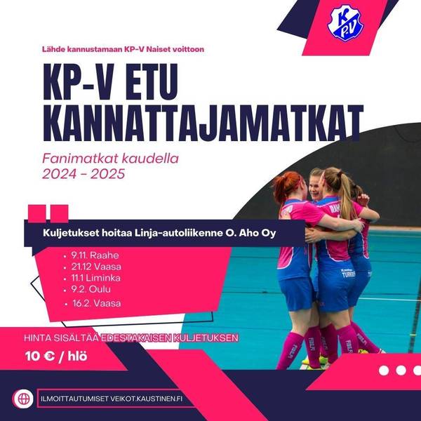 KP-V Etu Fanimatkat 2024-2025