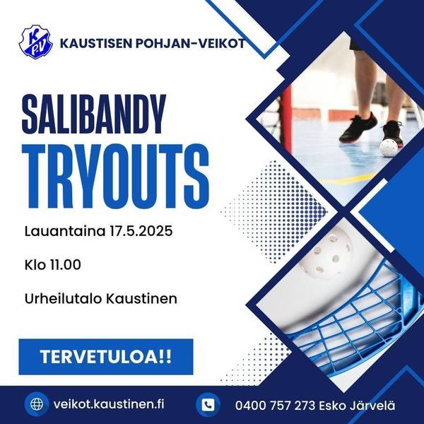Pelaajakartoitus miesten salibandy kaudelle 25/26