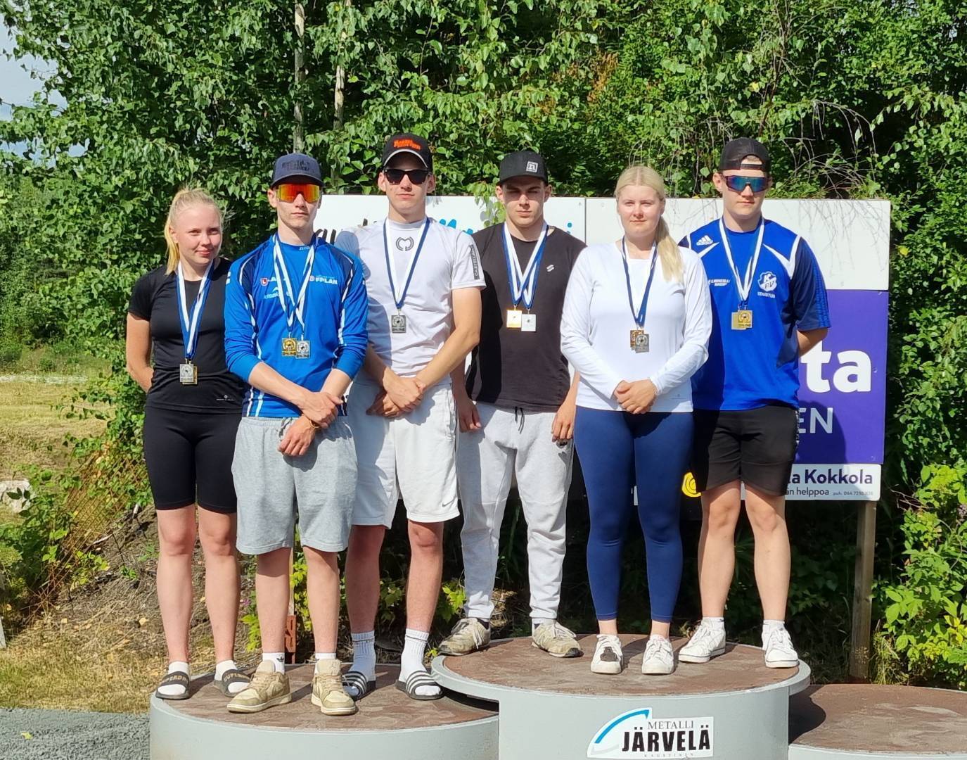 Lauantai päivän sm-ammunnat ammuttu