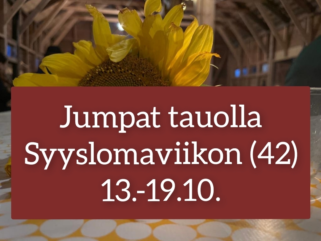 KP-V Jumpat tauolla syyslomaviikon