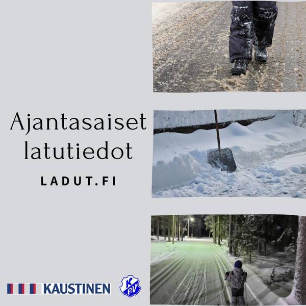 Ajantasaiset latutiedot aina ladut.fi