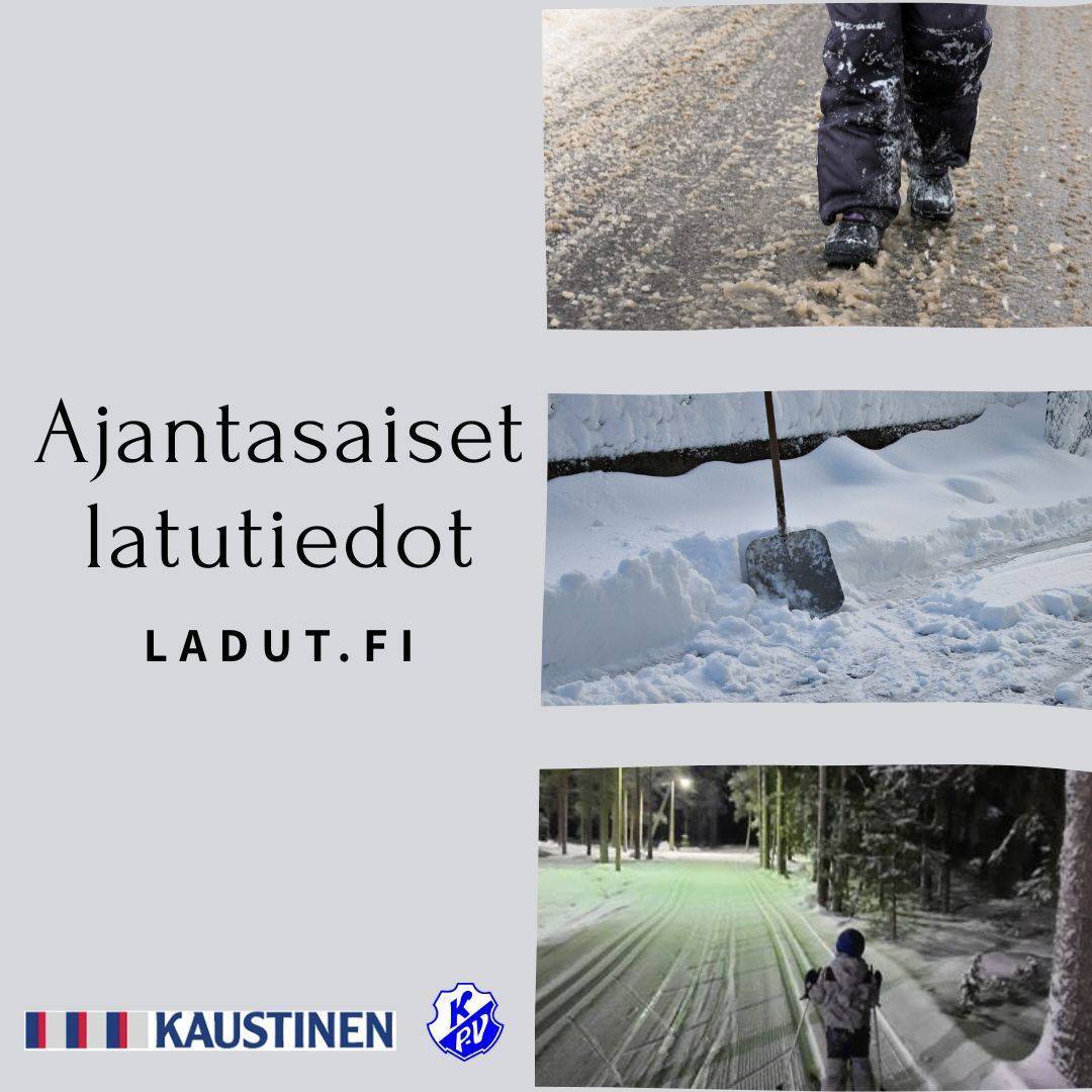 Ajantasaiset latutiedot aina ladut.fi