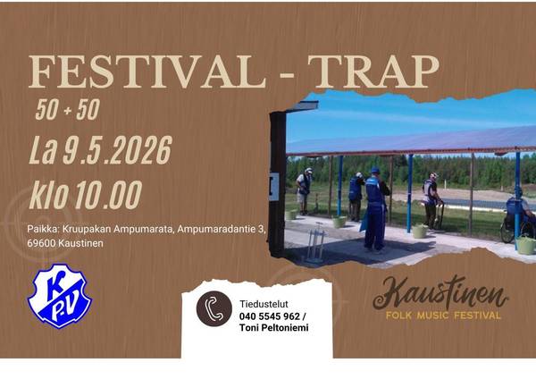 Festival-trap 50+50 kisat