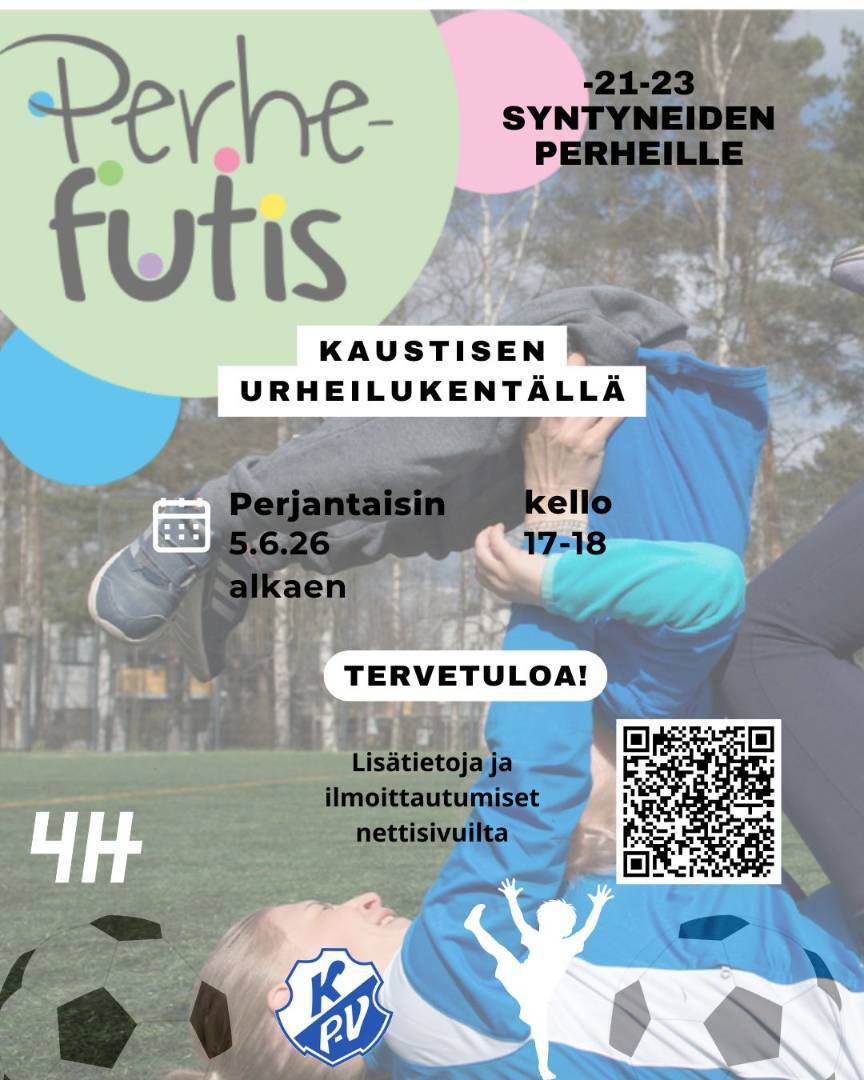 Perhefutis ja pallokerhot alkaa perjantaina 5.6
