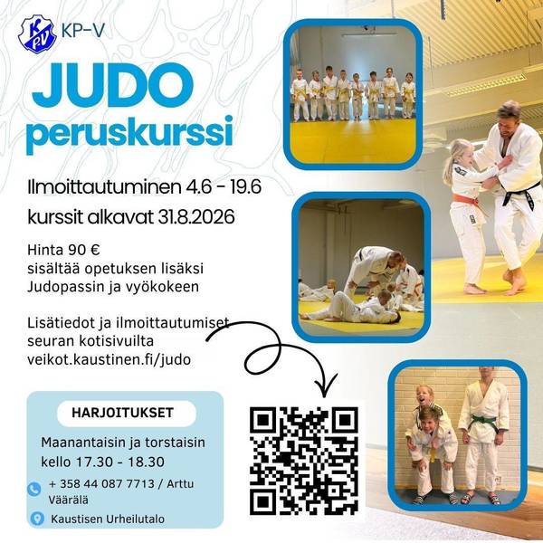 Judon peruskurssi syksy 2026