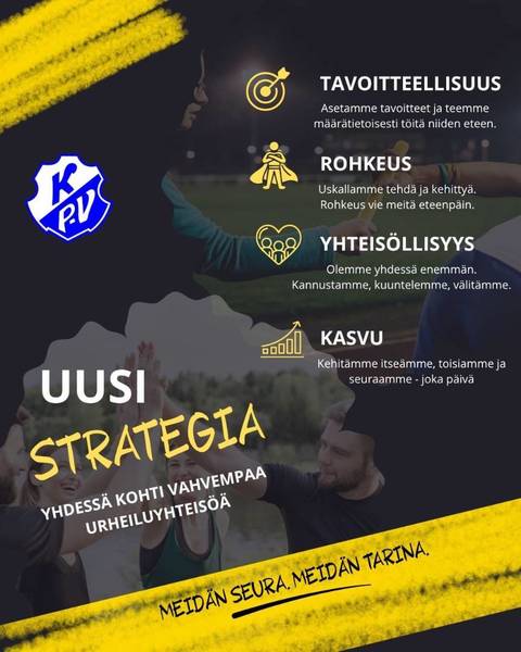 Uusi strategia ohjaa seuran tulevaisuutta