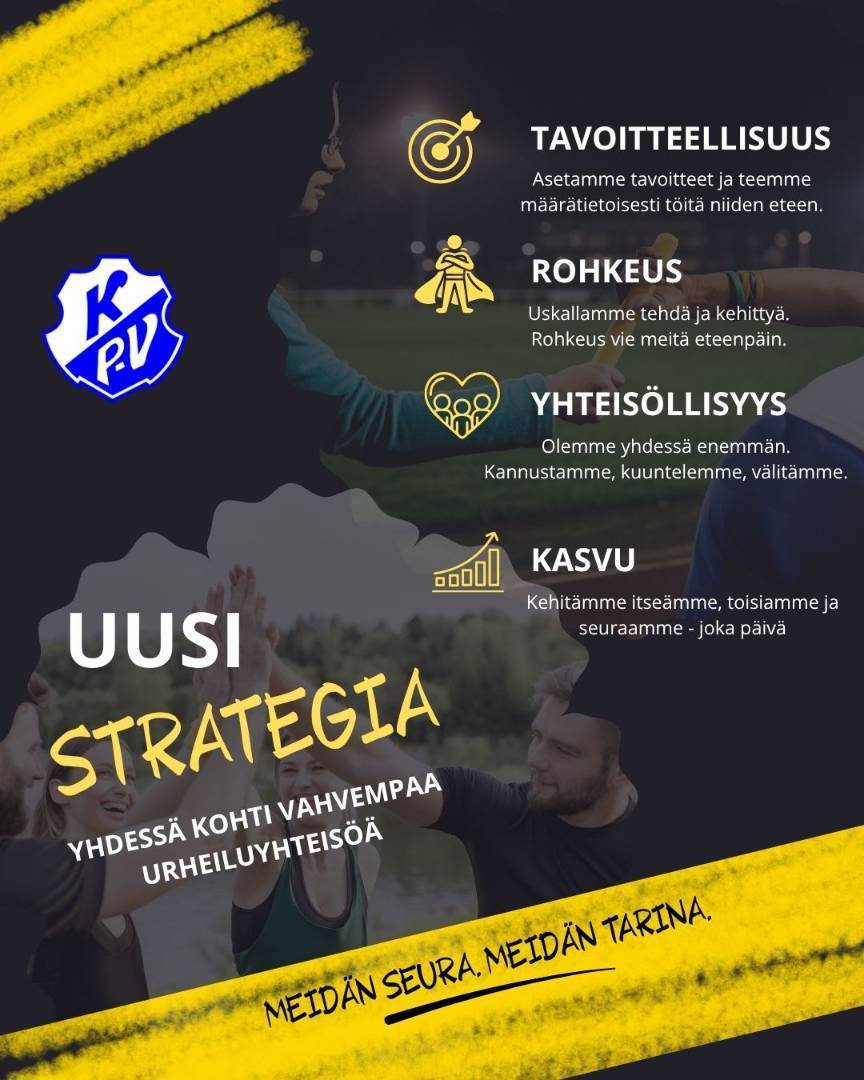 Uusi strategia ohjaa seuran tulevaisuutta