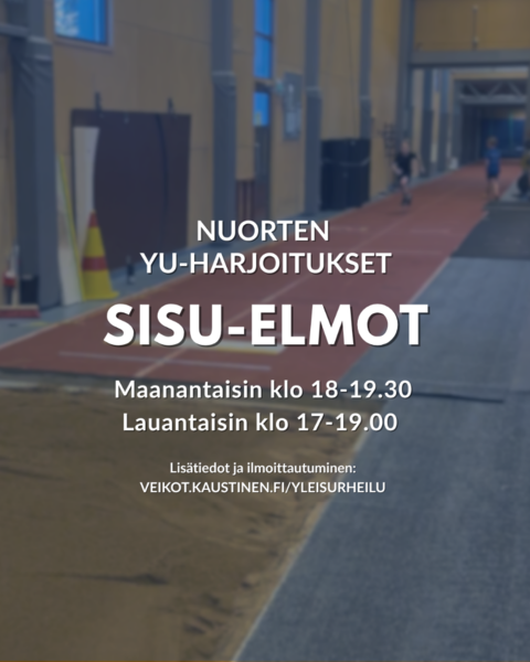 Yleisurheilua nuorille Sisu-Elmoissa
