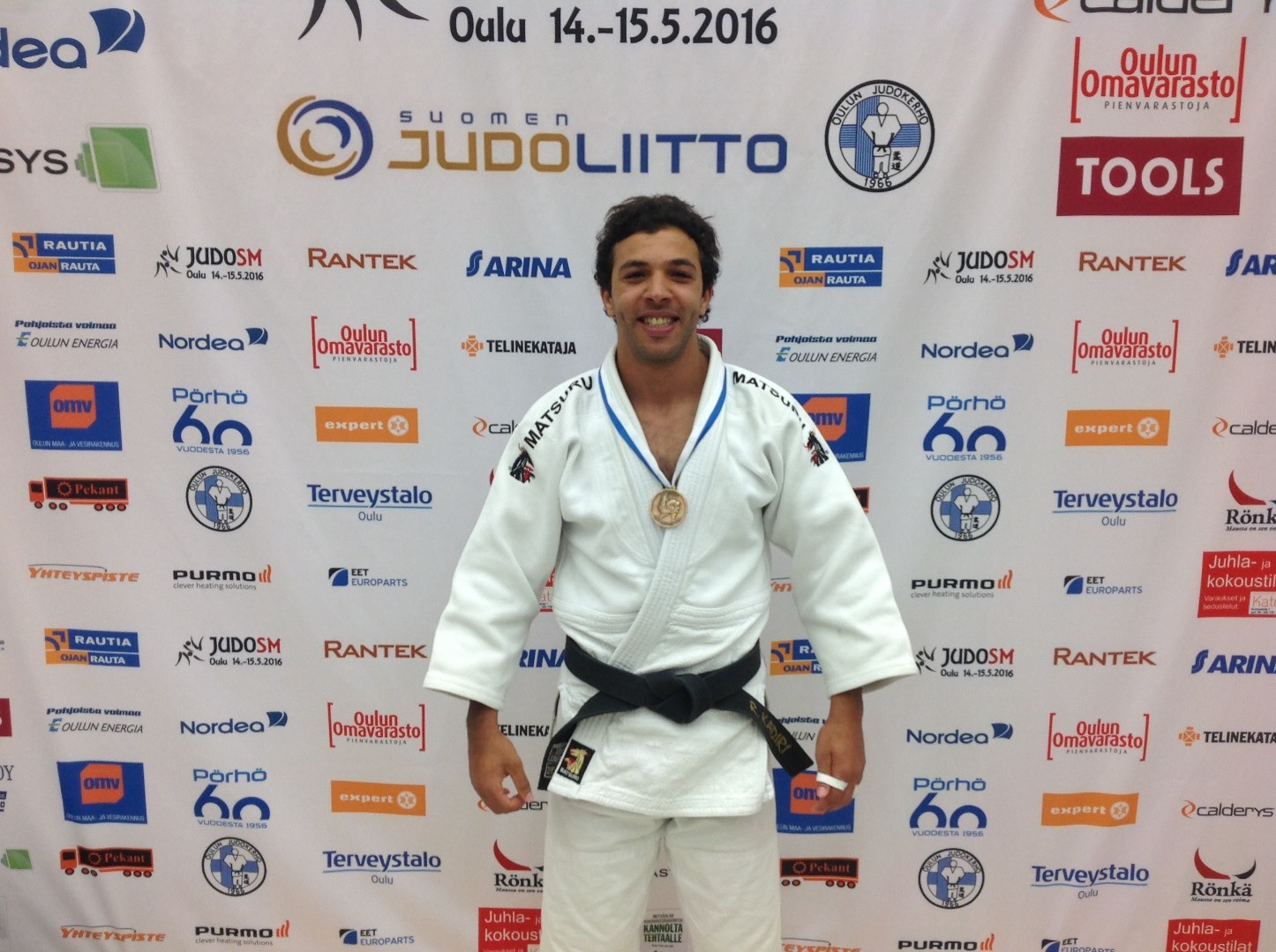 Rachid El Kadiri toi KP-V:lle ensimmäisen aikuisten Judon SM -mitalin