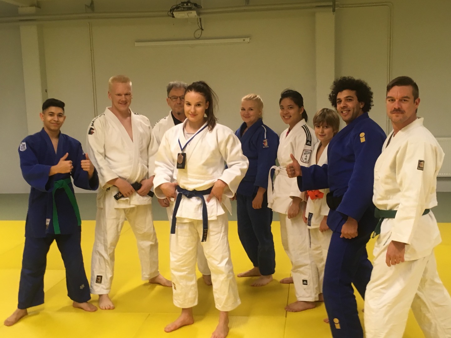 KP-V:n judon Tiia Timmerbackalle pronssia kovatasoisesta Nuorten Finnish Judo Openista  