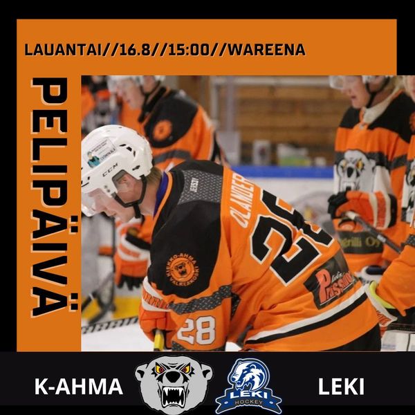 Kiekkokausi alkaa!!!