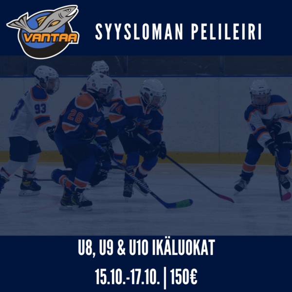 Syysloman pelileiri U8, U9 & U10