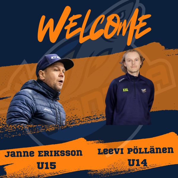 Päävalmentaja nimityksiä U15 & U14