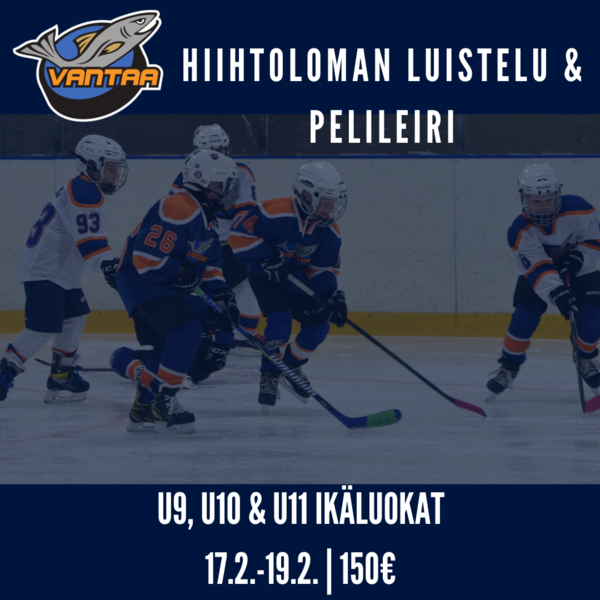 Hiihtolomaleiri 17.-19.2. - ilmoittautuminen avattu
