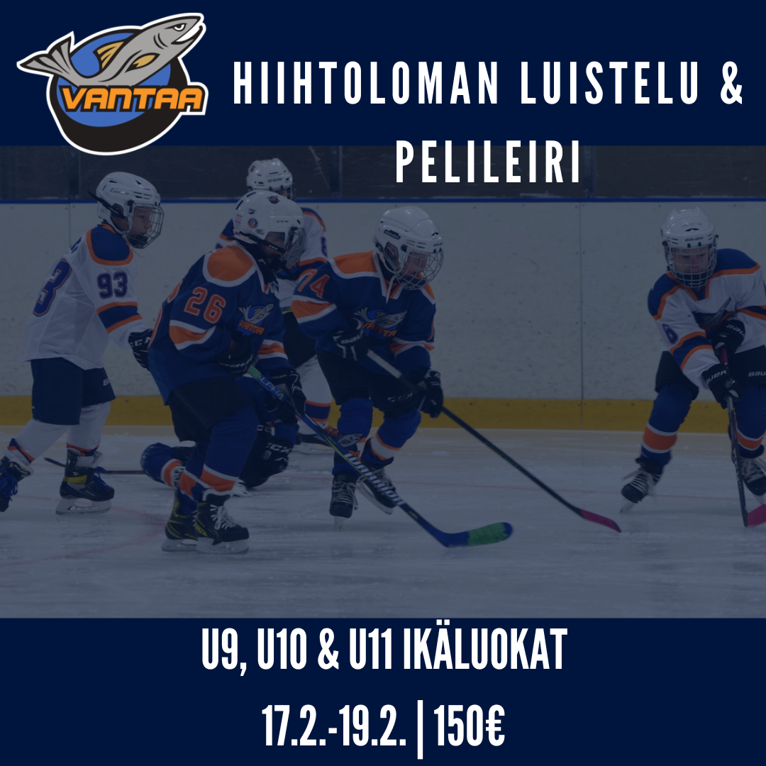 Hiihtolomaleiri 17.-19.2. - ilmoittautuminen avattu
