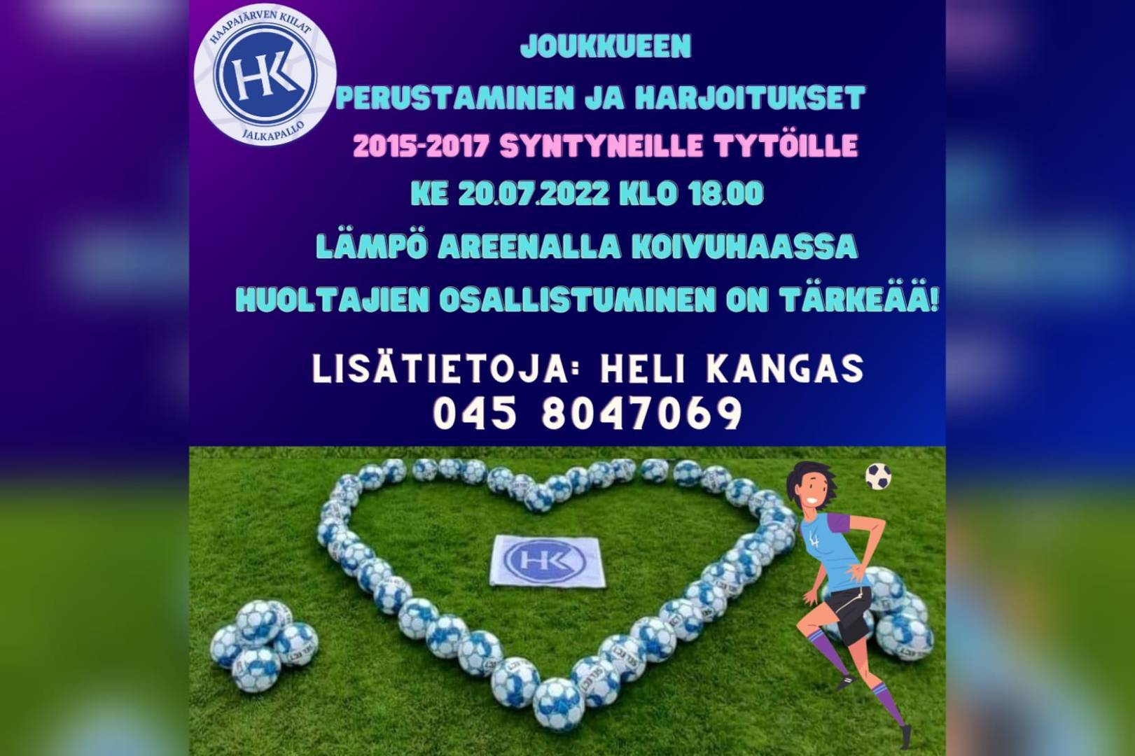Uusi joukkue 2015-2017 syntyneille tytöille