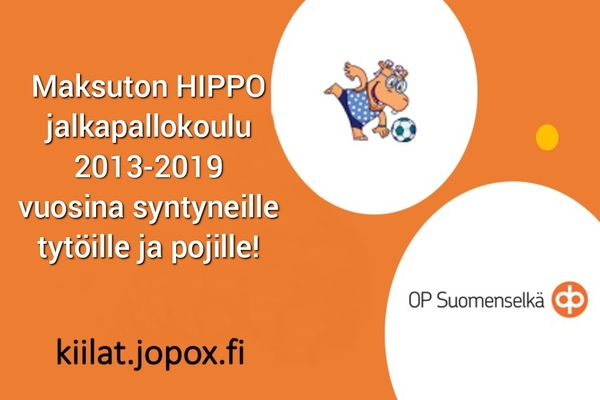 HIPPO -jalkapallokoulusta leikkiä ja liikuntaa kesään!