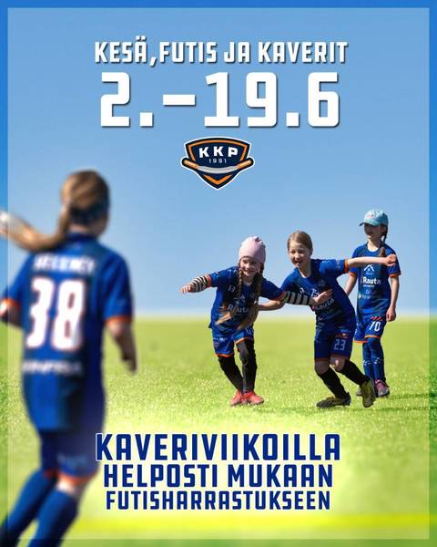 Kaveriviikoilla tutustumaan jalkapalloharrastukseen