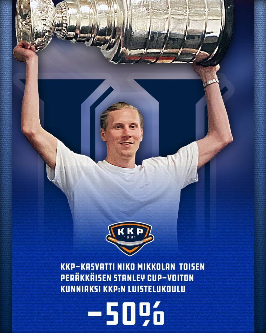 Niko Mikkola toiseen Stanley Cup-voittoon!