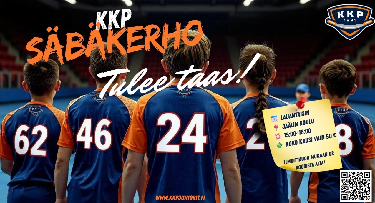 Sählykerho jatkuu ja nyt tarjoamme enemmän! Yhdellä maksulla Säbäkerho sekä Nappulafutis.