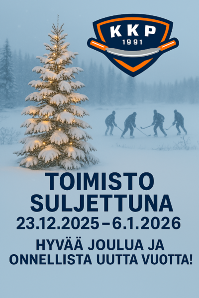 Toimisto suljettuna 23.12.2025-06.01.2026