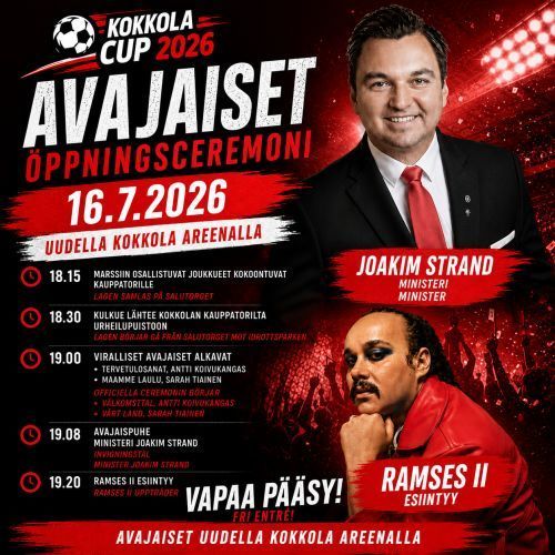 AVAJAISET/ÖPPNING/OPENING