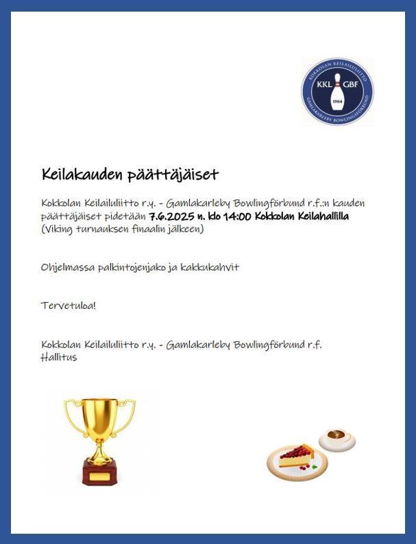 Keilakauden päättäjäiset