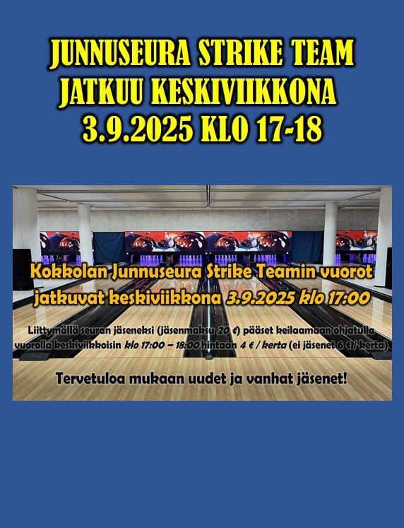 Strike Team jatkuu keskiviikkona 3.9