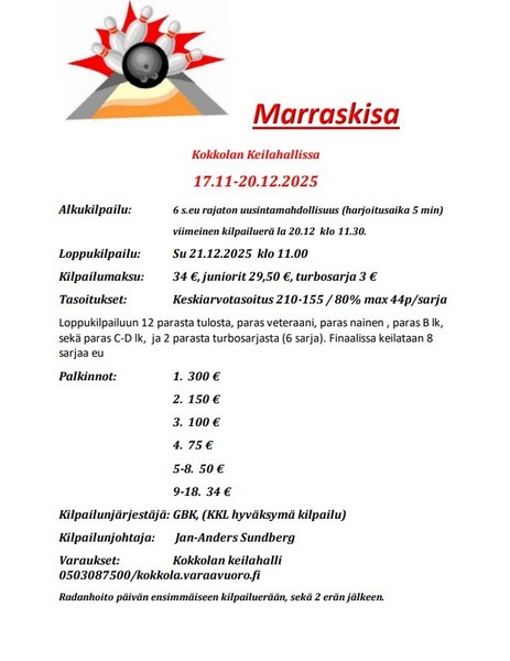 Menossa oleva Erikoiskisa