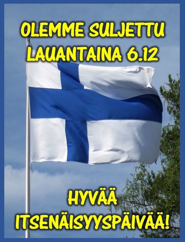 Hyvää Itsenäisyyspäivää!