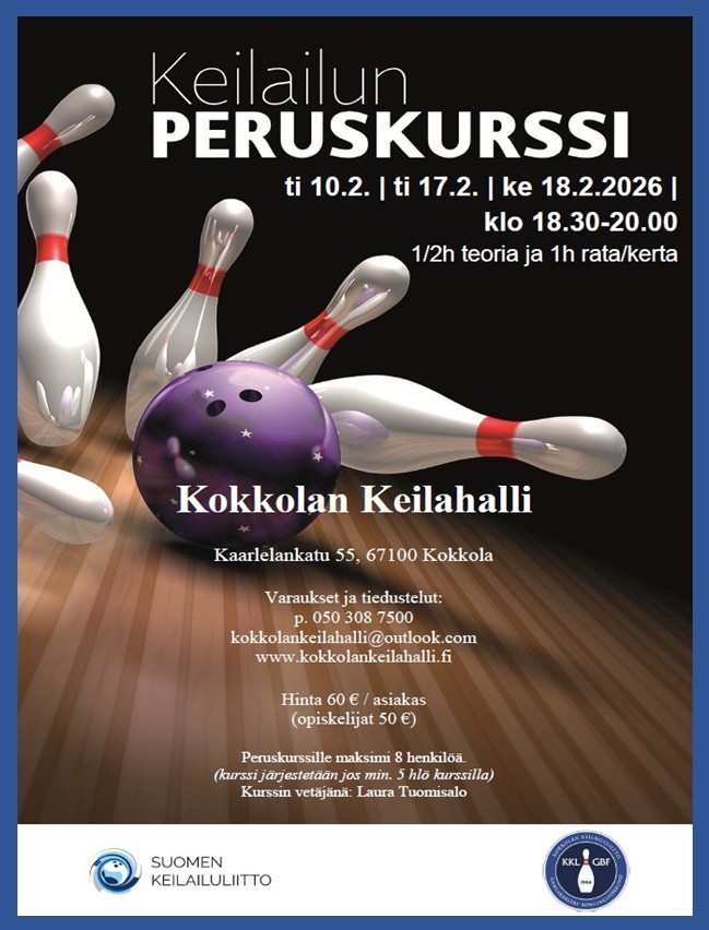 Ilmoittaudu mukaan keilailun peruskurssille