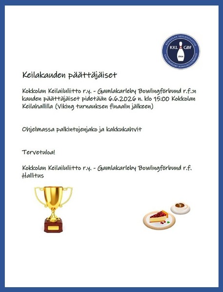 Keilakauden päättäjäiset