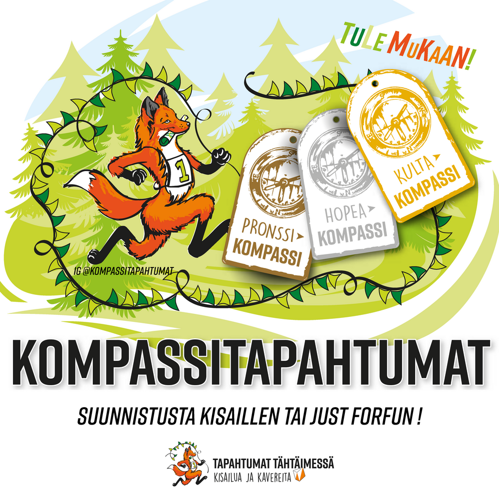 Kompassi-cup tulee taas!