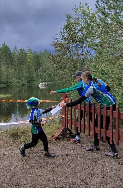 Maakuntaviesti ja Kompassi-viesti juostiin Pedersöressä