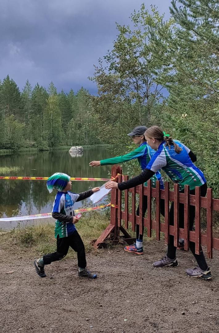 Maakuntaviesti ja Kompassi-viesti juostiin Pedersöressä