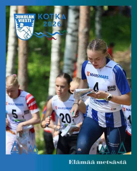 Jukolan ja Venlojen viesti 2026 Kotka