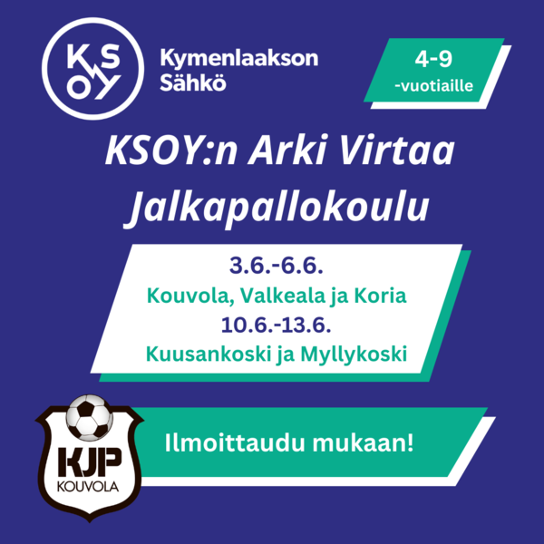 KSOY:n Arki Virtaa Jalkapallokoulu 2024