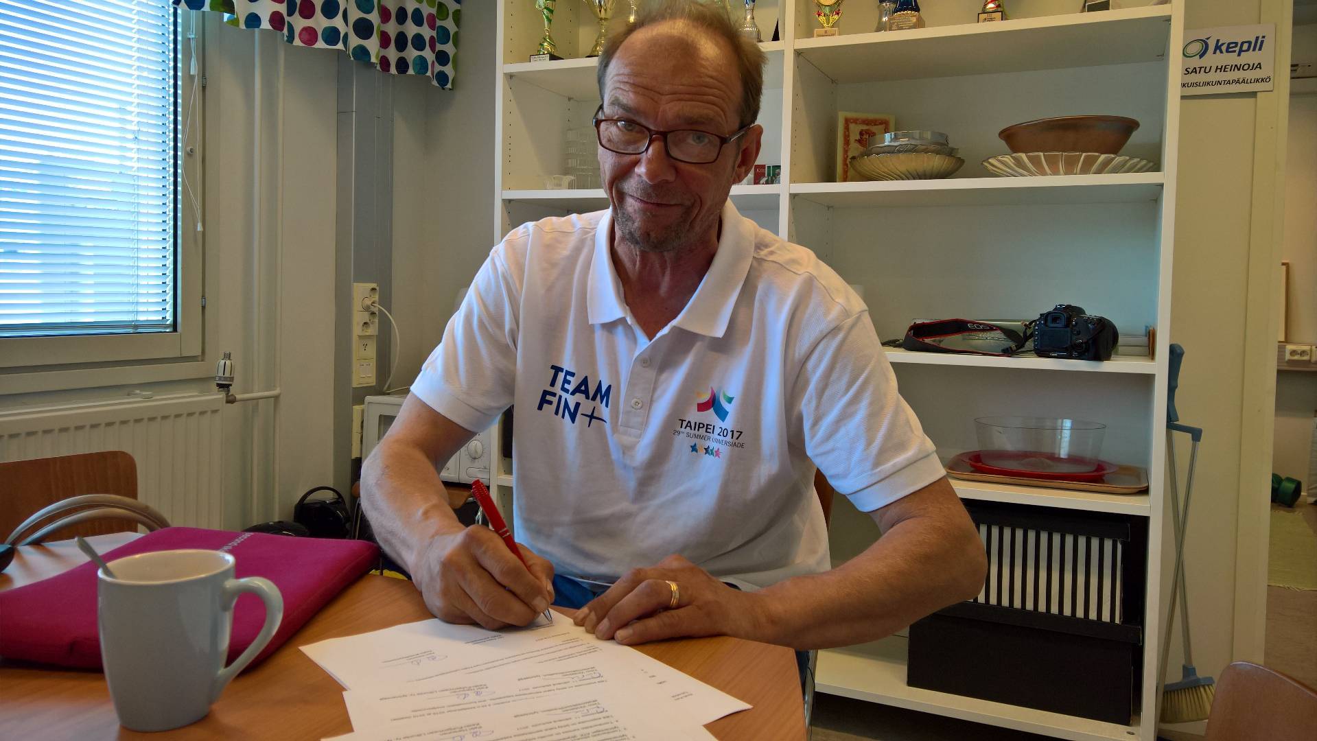 Timo Virolainen jatkaa urheiluakatemian koordinaattorina