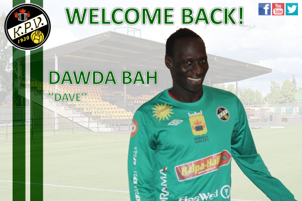 Dawda Bah palaa Palloveikkoihin!