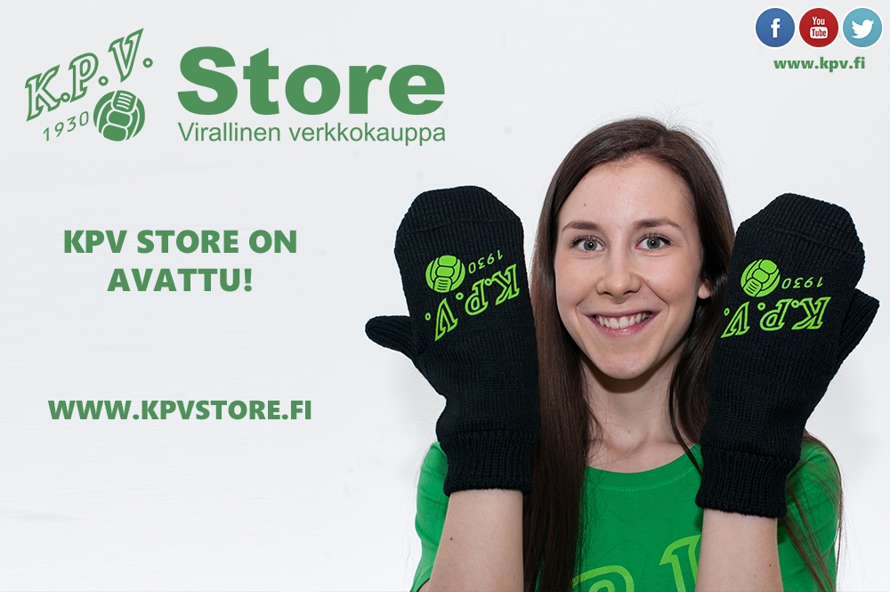 KPV Store on avattu!