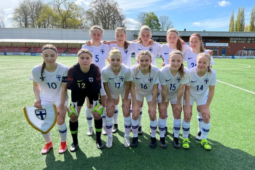 U16-tytöt pelasivat Tanskaa vastaan tiistaina!