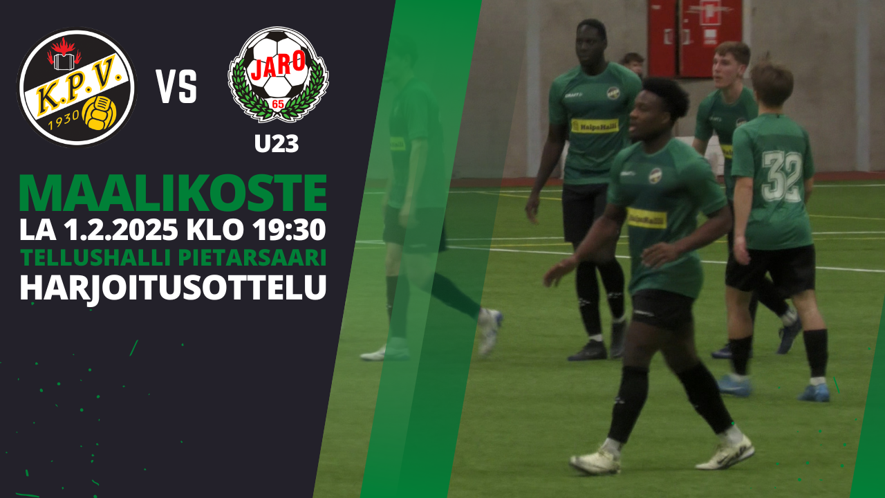 FF Jaro U23 - KPV la 1.2.2025 | Harjoitusottelun maalikooste