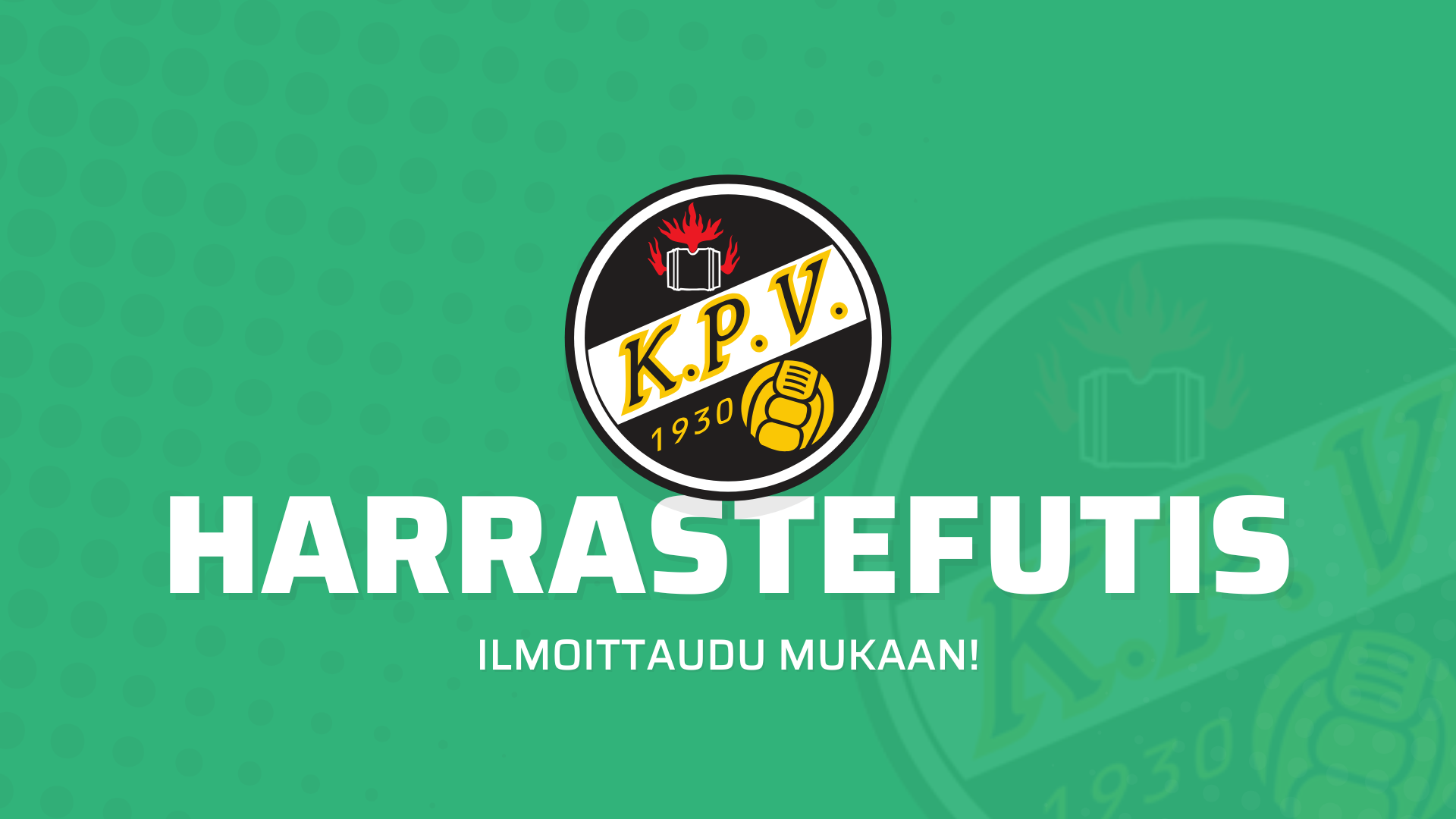 ​Tule mukaan KPV:n harrastefutikseen – ilmoittautuminen on käynnissä! ⚽🎉