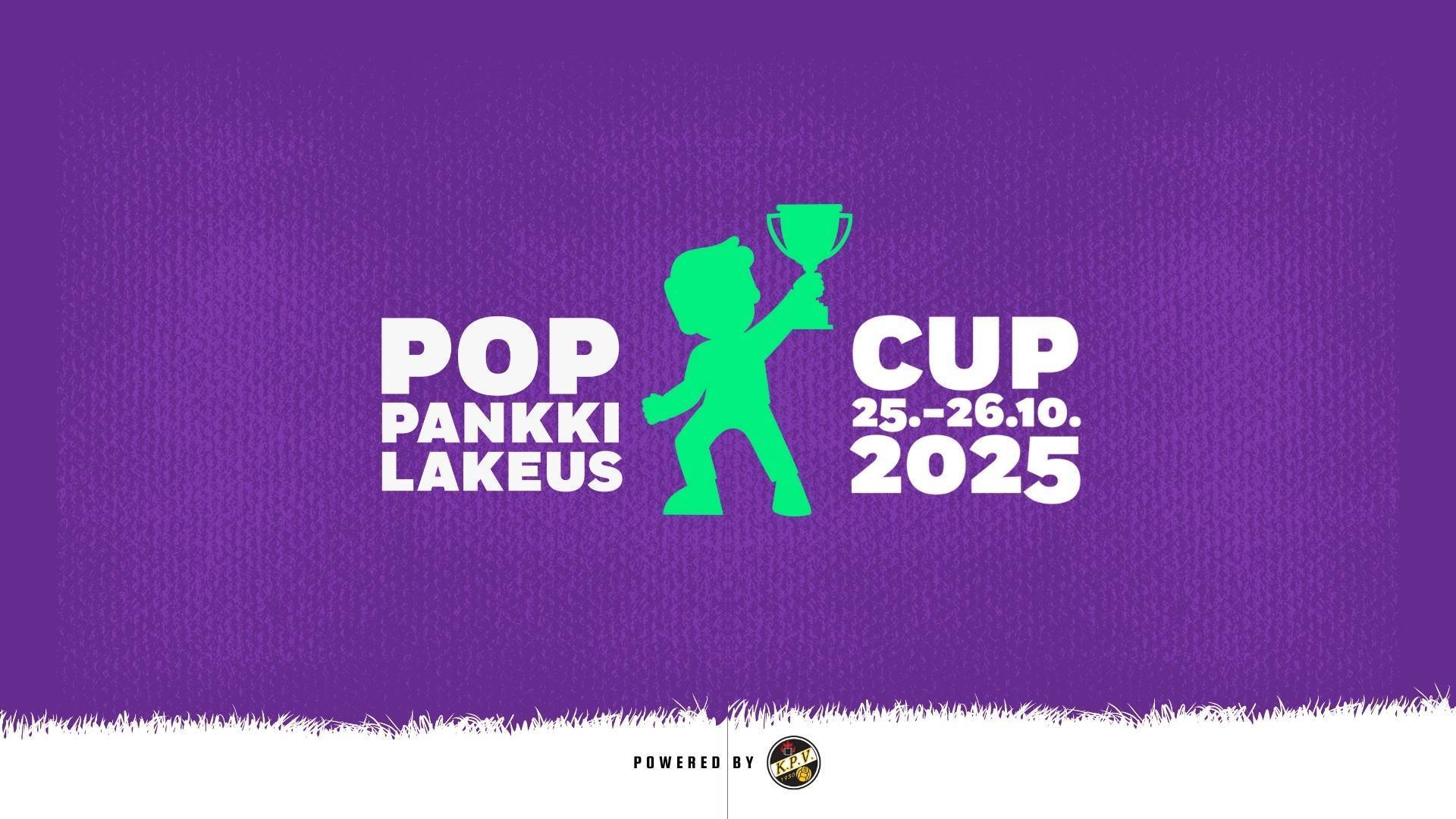 KPV:n syysturnaus on nyt POP Pankki Lakeus CUP