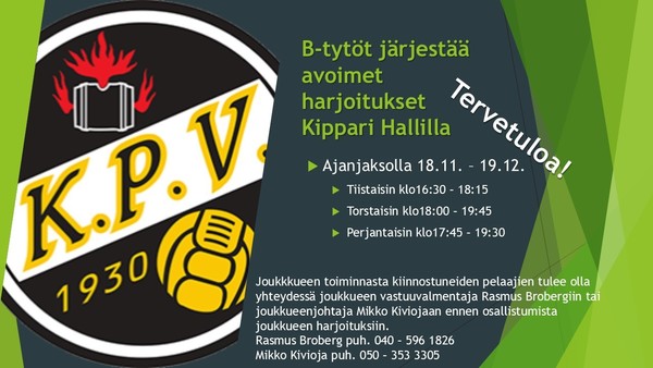 Avoimet harjoitukset