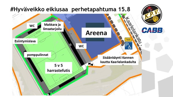 Hyväveikko eikiusaa perhetapahtuma kutsuu 15.8