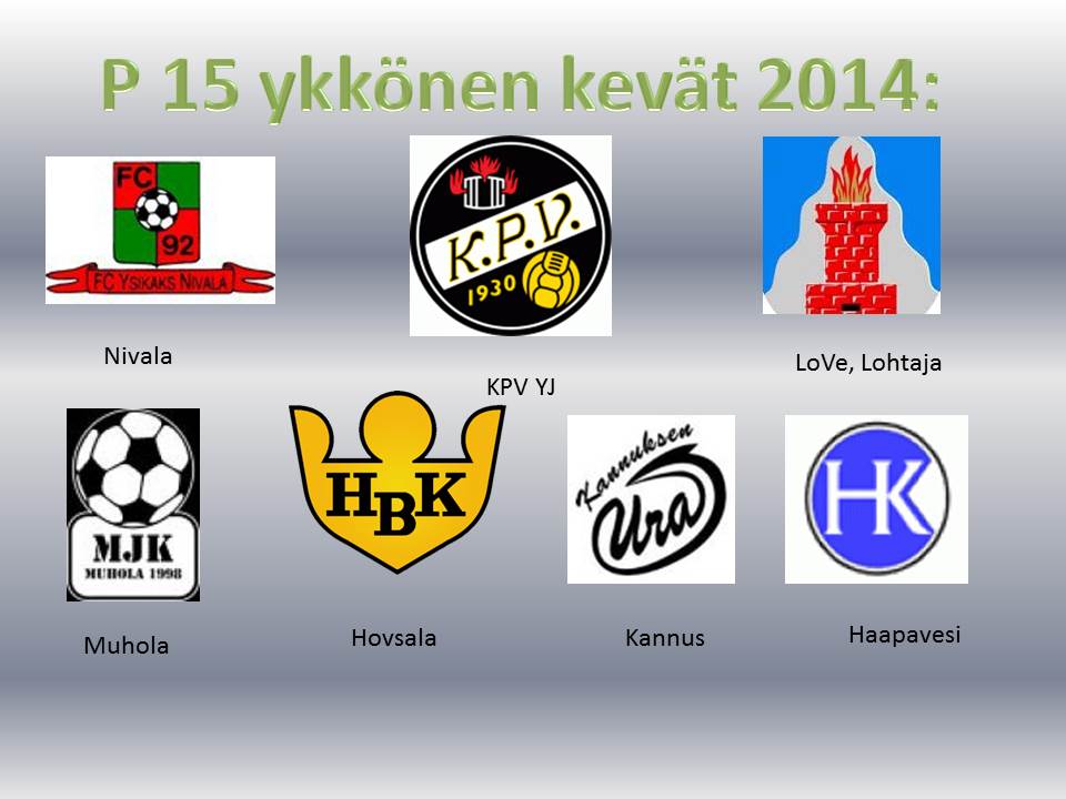 P15 Ykkönen kevät 2014