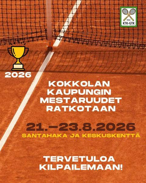 Kokkolan kaupunginmestaruuskilpailut 2026