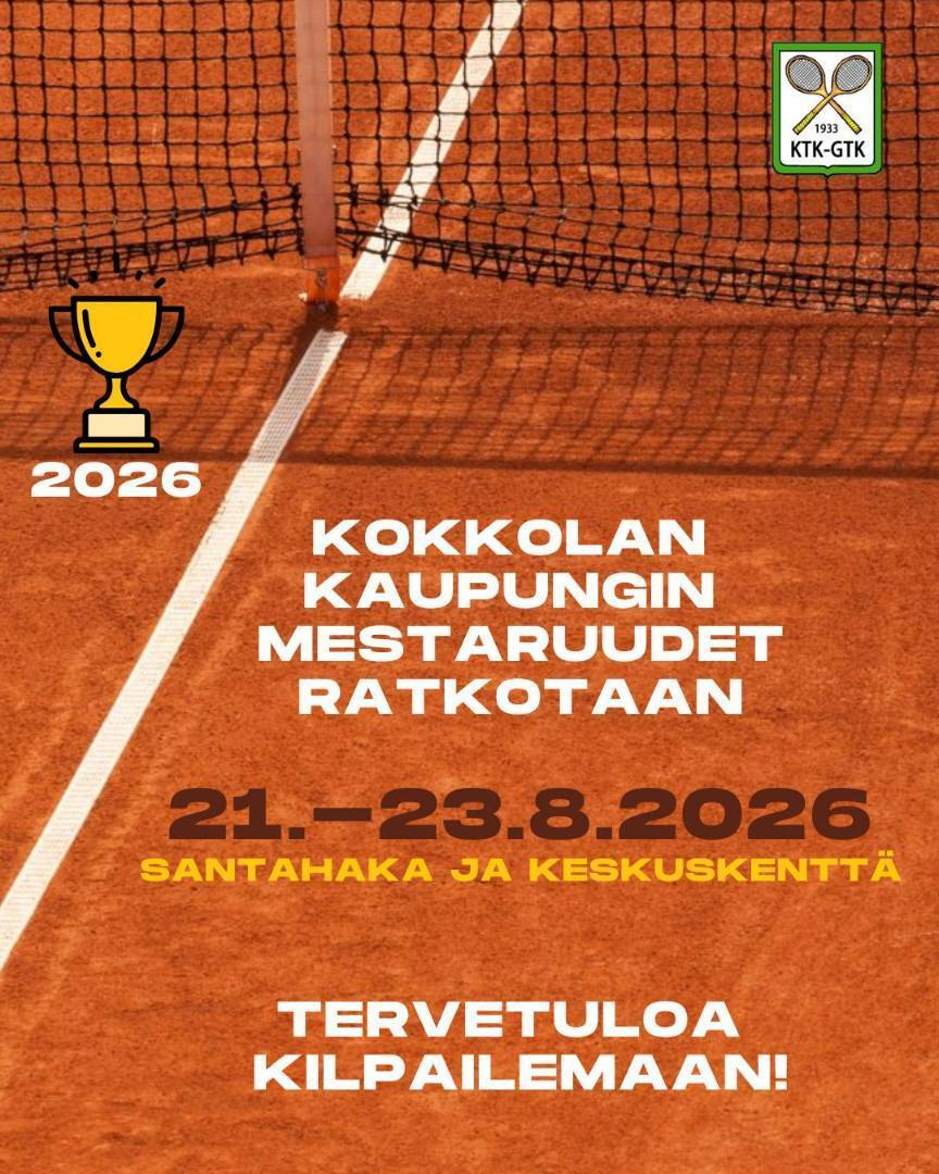 Kokkolan kaupunginmestaruuskilpailut 2026